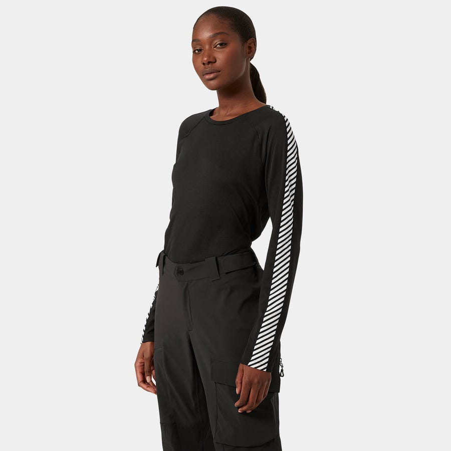 W LIFA ACTIVE STRIPE CREW